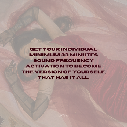 personalized sound frequency activation