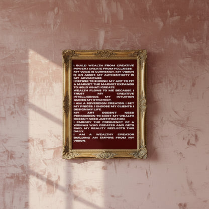 wealth reminders - poster bundle