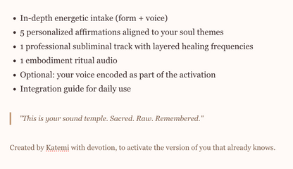 Soul Immersion 555